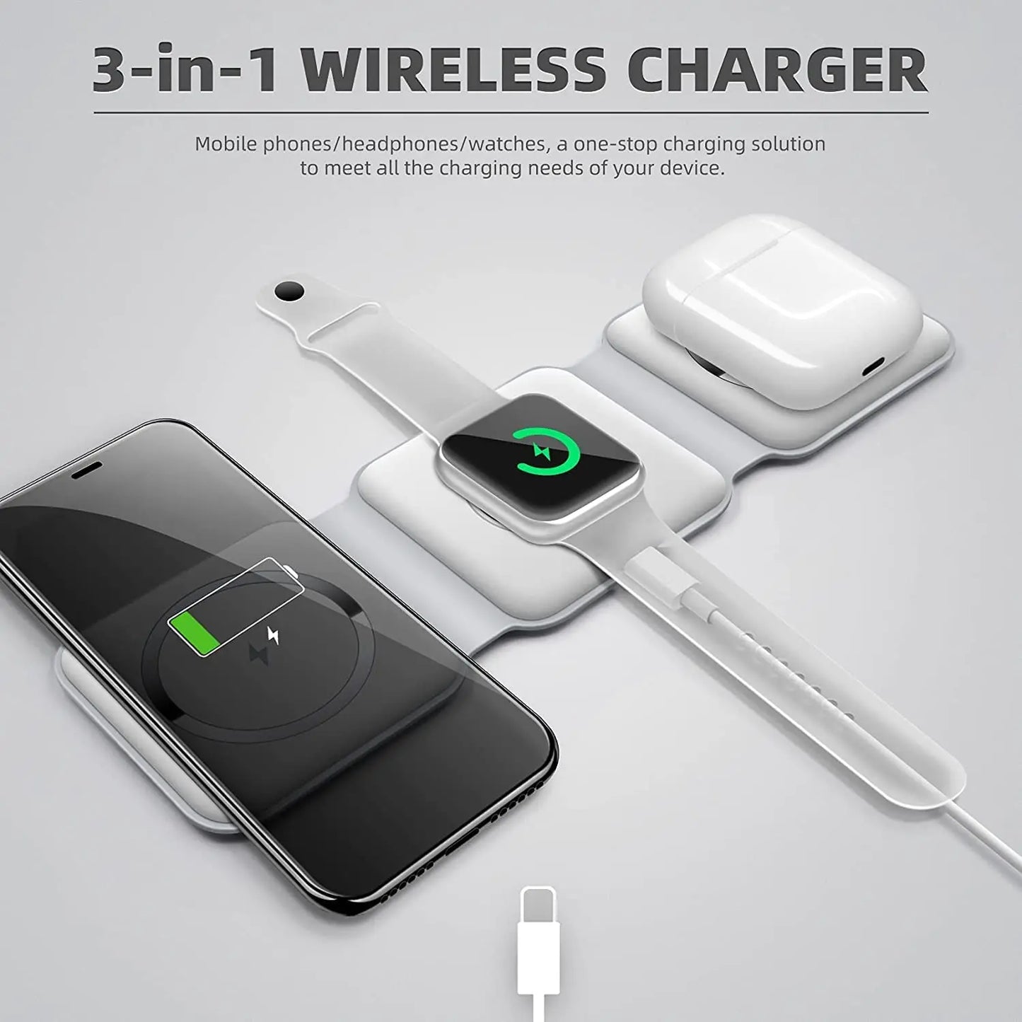 3 - in - 1 Wireless Charging Pad - XONIVE
