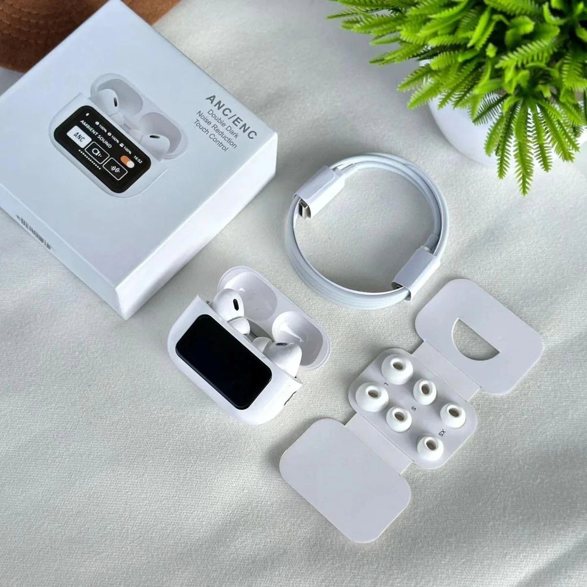 High-quality wireless earbuds in smart case – perfect for clear sound and daily use in UAE