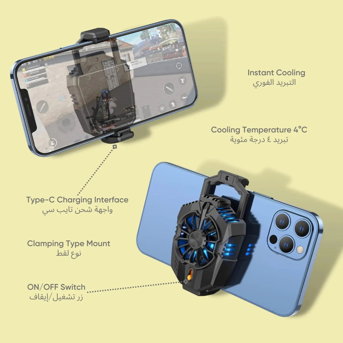 Hoco - Mobile Phone Cooler (GM10) - XONIVE