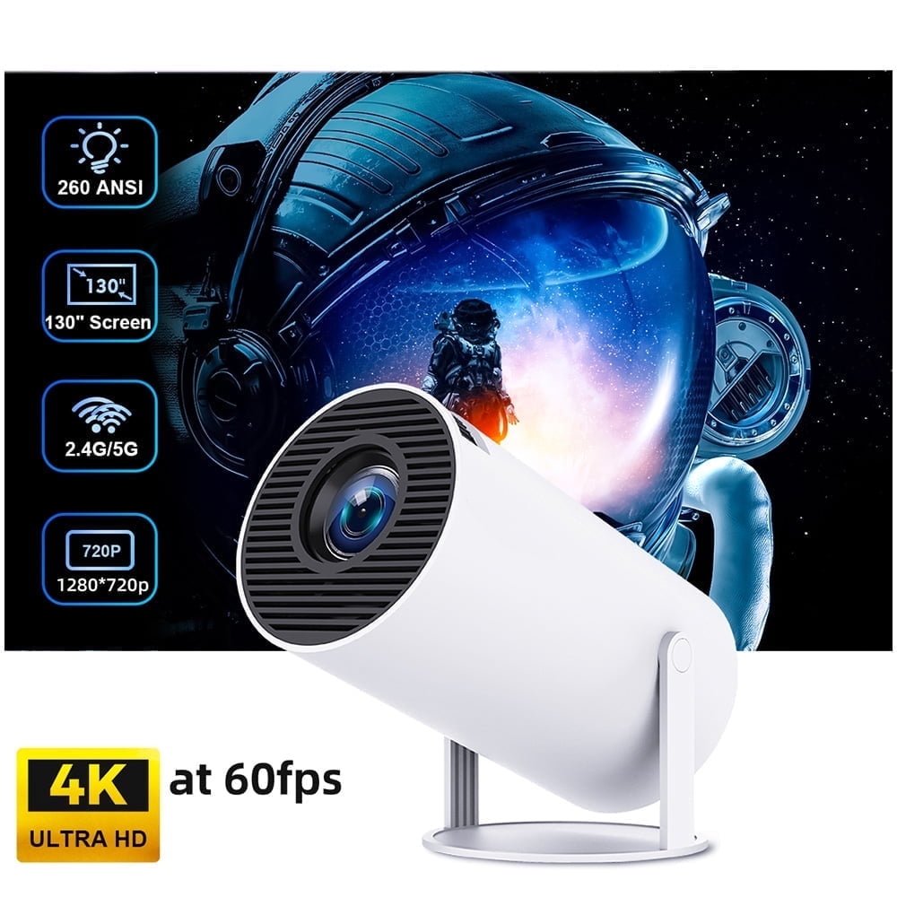 HY300 Mini 4K Projector - XONIVE