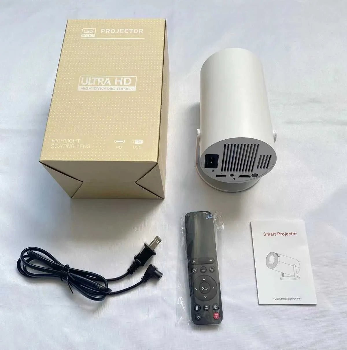 HY300 Mini 4K Projector - XONIVE