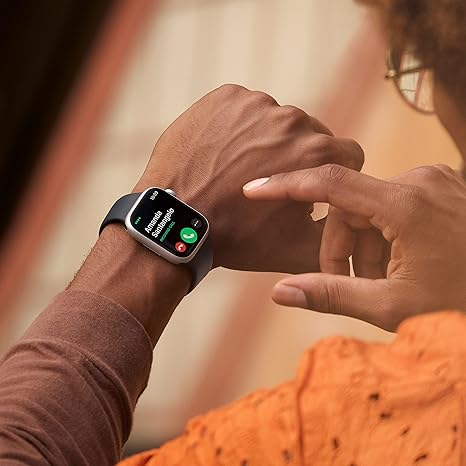 Apple Watch Series 8 [GPS, 45mm] - Midnight Aluminum Case with Midnight Sport Band Apple