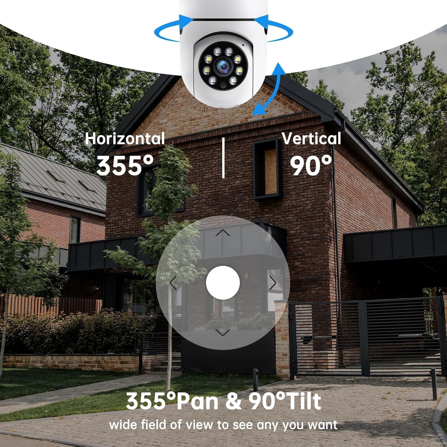 HD Panoramic 360° WiFi Camera - xonive UAE